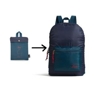 PACKABLE BACKPACK! Brand new, Navy Blue
